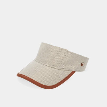 Leather Canvas Visor