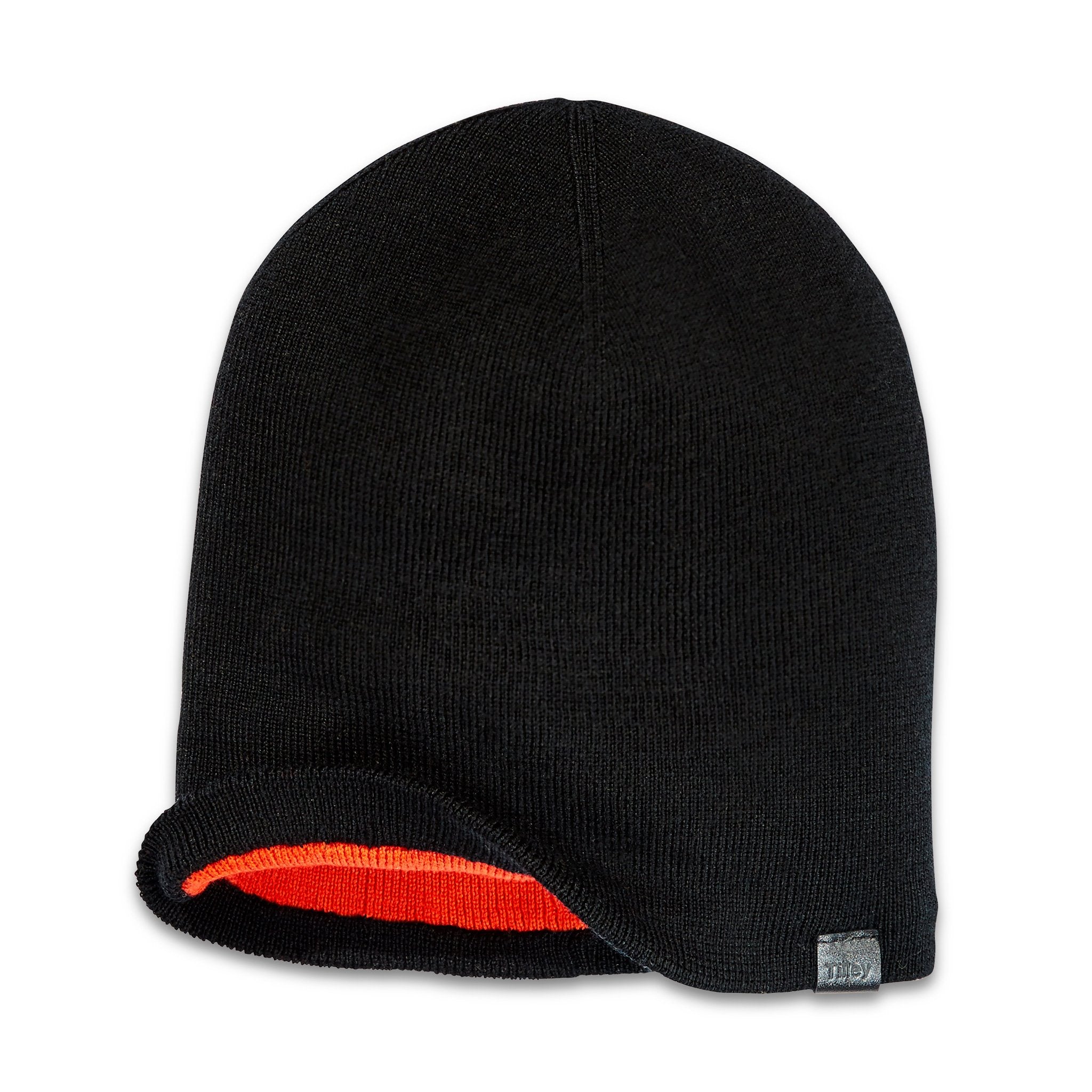 Tilley Slouch Reversible Toque in Black/Red